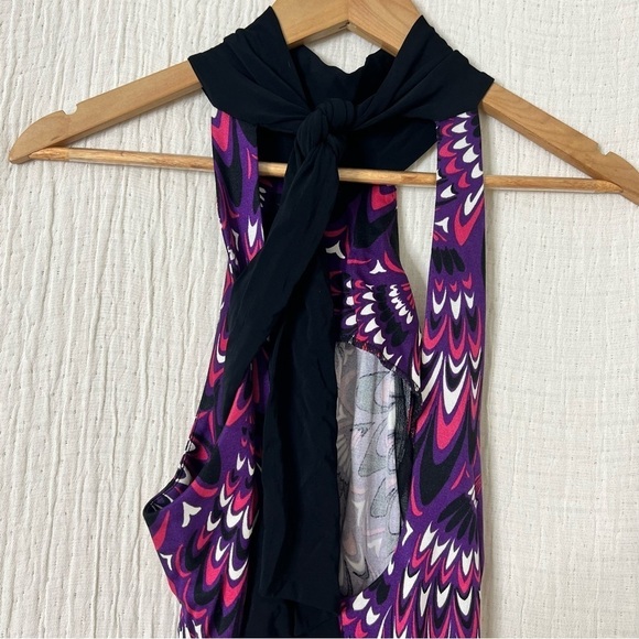 Trina Turk Metropolis 100% silk dress Size 6 - Picture 3 of 6